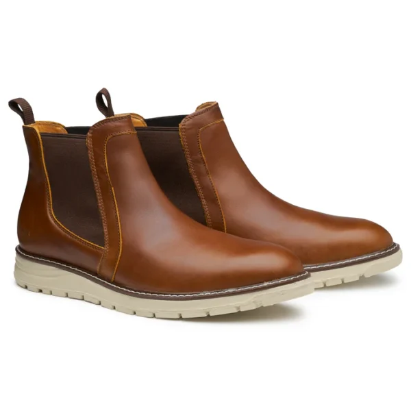 STEEL TOE CHELSEA BOOT BECKS AMBER - Image 2